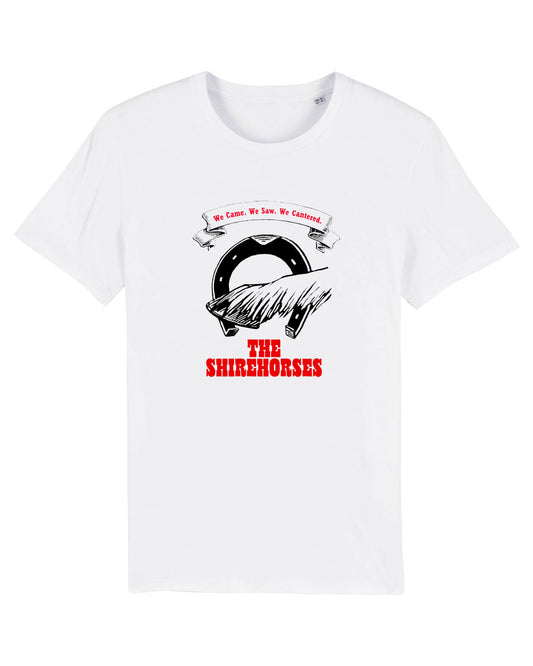 SHIREHORSES CANTERED T SHIRT WHITE - PRE SALE